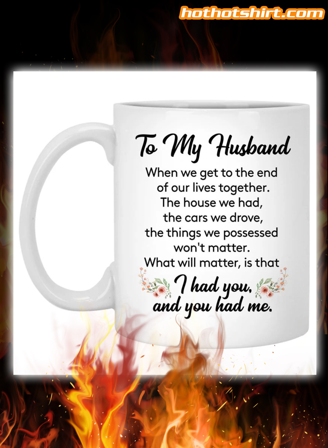Personalized Camping to my husband i had you and you had me mug 2