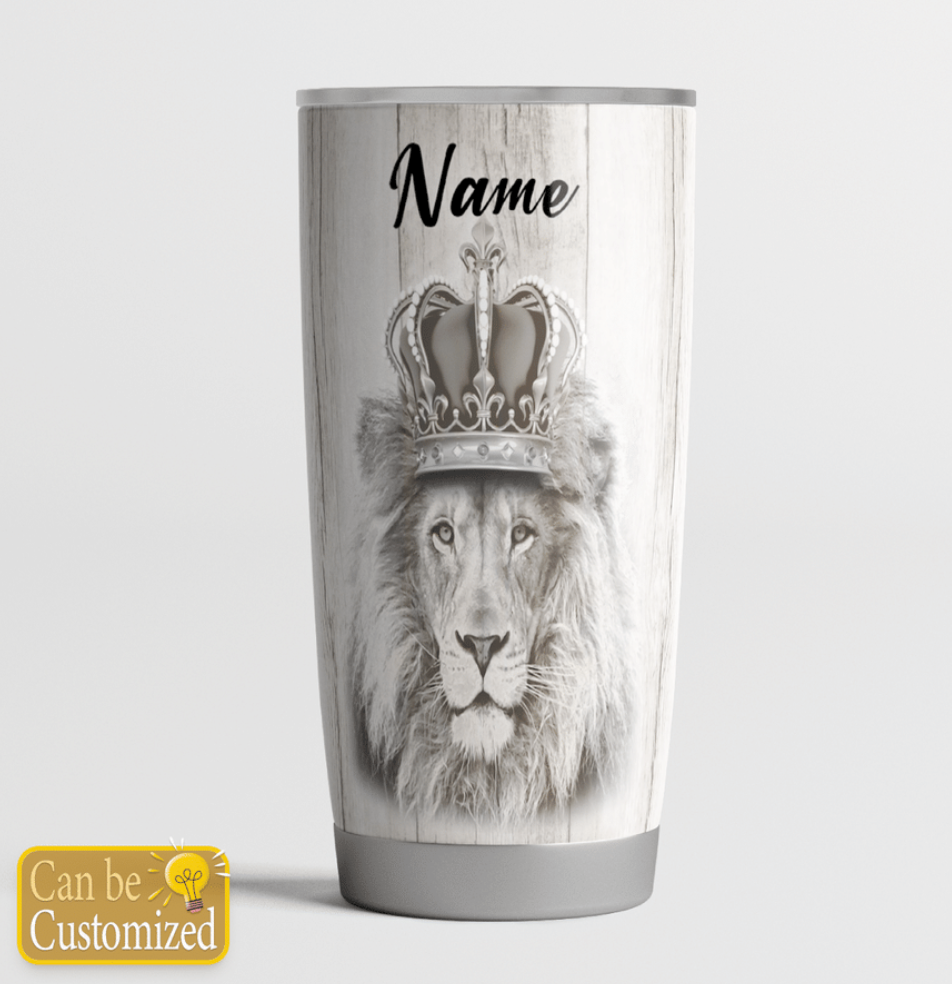 Personalized lion to my son never forget that i love you tumbler 2