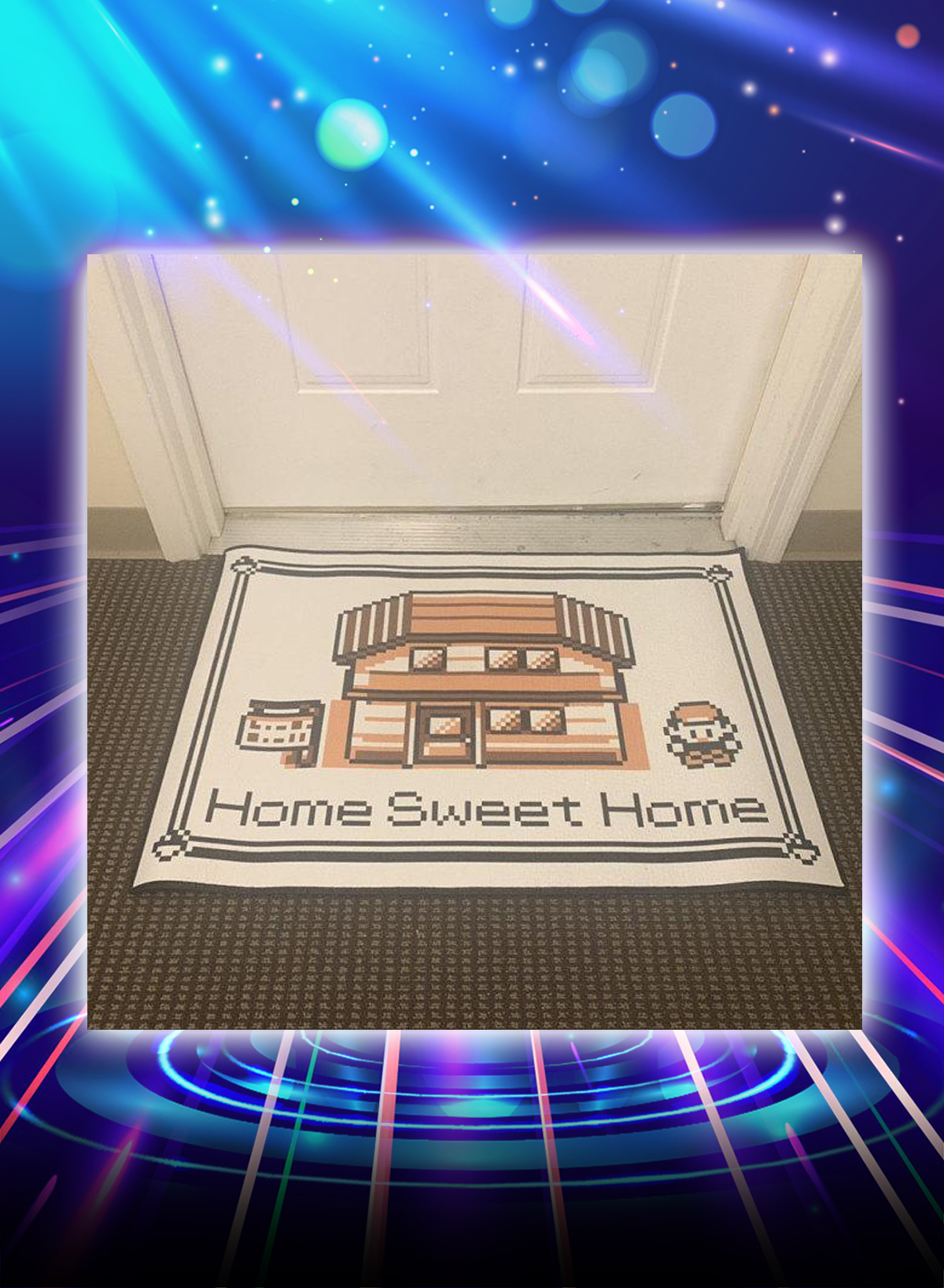 Pokemon home sweet home doormat