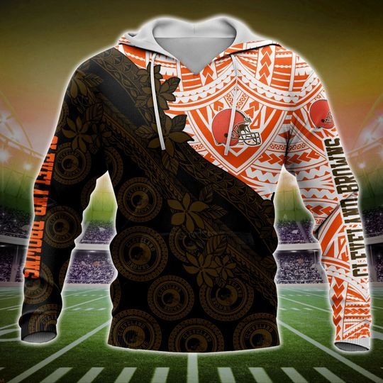 Polynesia Cleveland Browns 3d shirt, hoodie 1