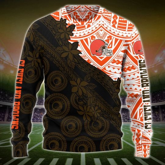 Polynesia Cleveland Browns 3d shirt, hoodie 3