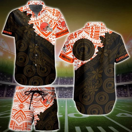 Polynesia Cleveland Browns hawaiian shirt, short – LIMITED EDITION