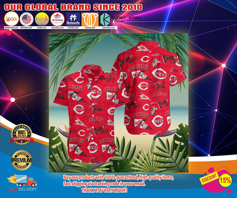 Cincinnati reds hawaiian shirt – LIMITED EDITION