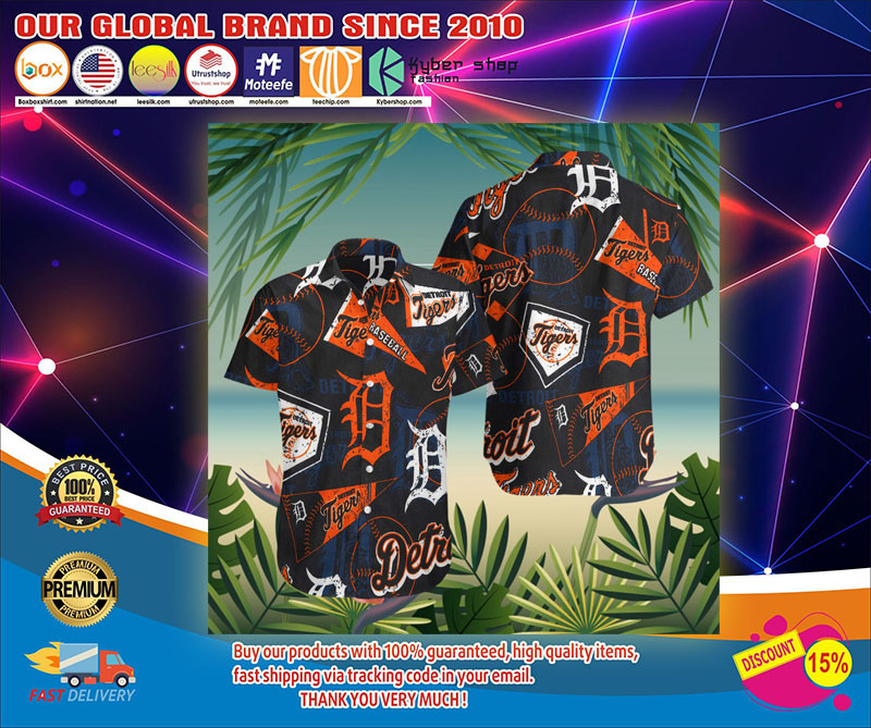 Detroit tigers hawaiian shirt1