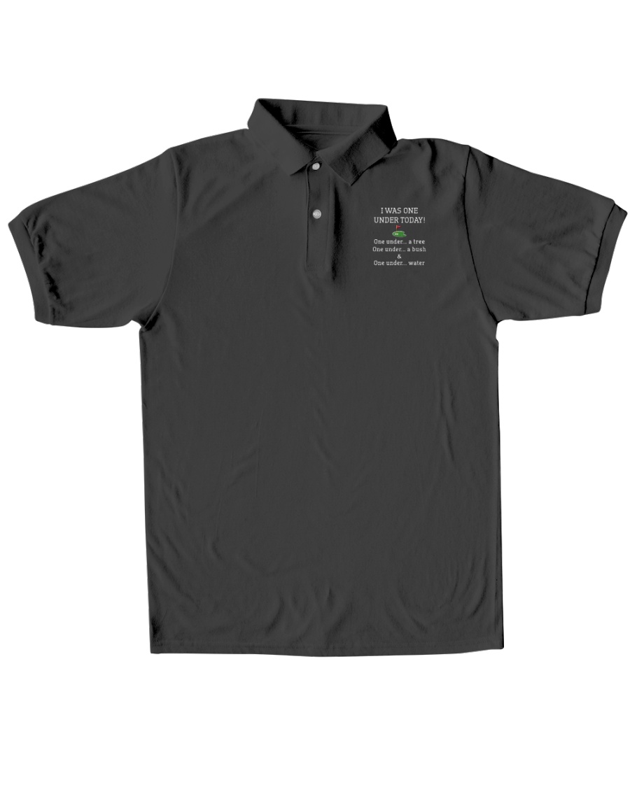 I Was One Under Today polo shirt 4