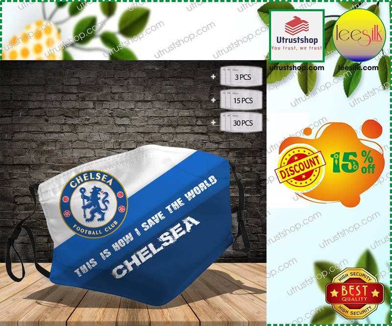 Chelsea 3d face mask – LIMITED EDITION