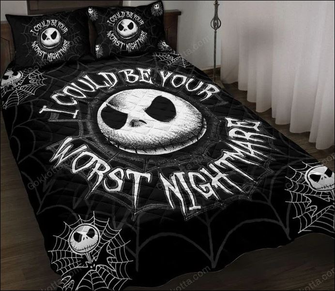 Jack Skellington i could be your worst nightmare quilt