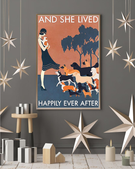 Dog and she lived happily ever after poster3