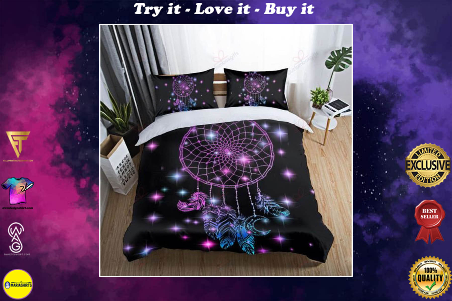 dreamcatcher bedding series mattress m&w home decor