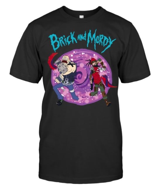 Brick and Mordy shirt -Blink
