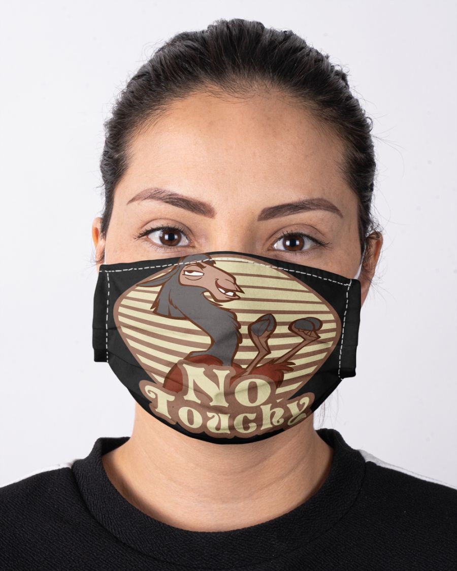 No touchy cloth face mask