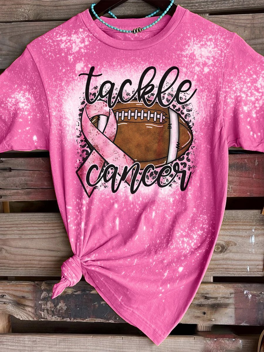 Tackle Cancer rugby 3d shirt