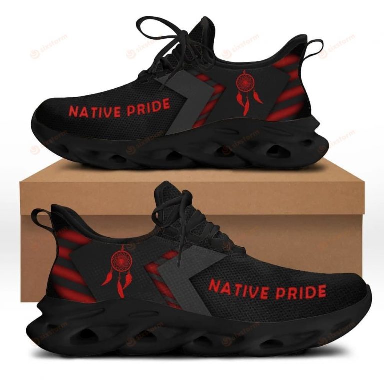 Red Native Pride Clunky Max soul shoes