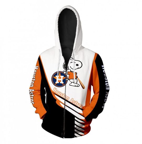 Snoopy Houston astros 3d all over print hoodie1