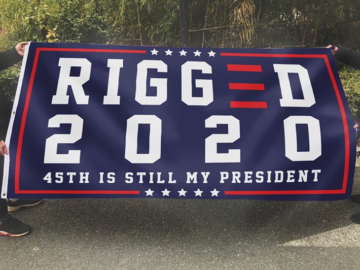 Rigged 2020 45Th Is Still My Presiden Usa Colorway Flag2