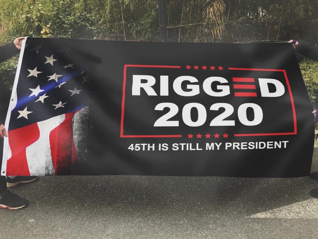 Rigged 2020 45th is still my president flag Picture 1
