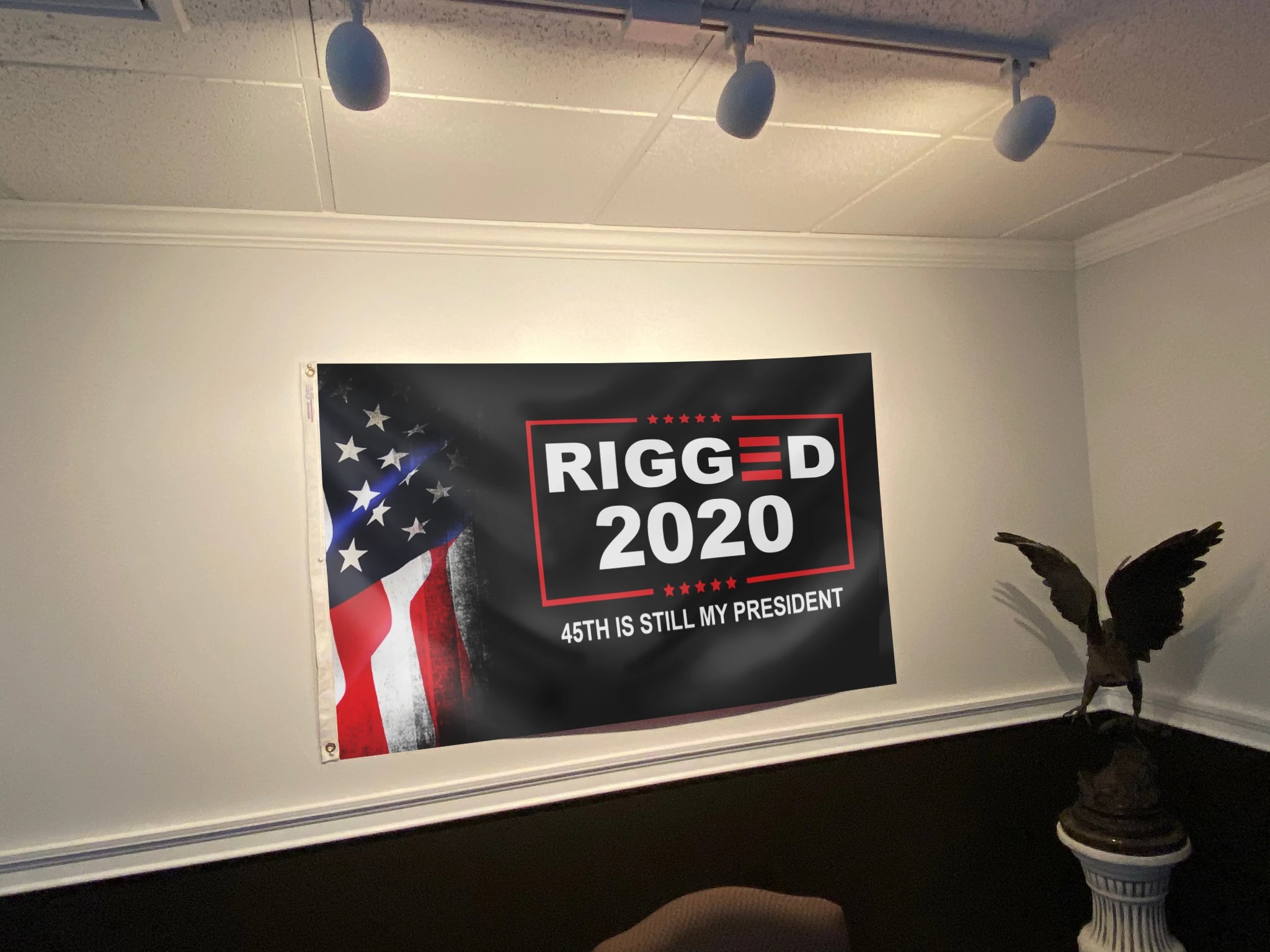 Rigged 2020 45th is still my president flag Picture 2