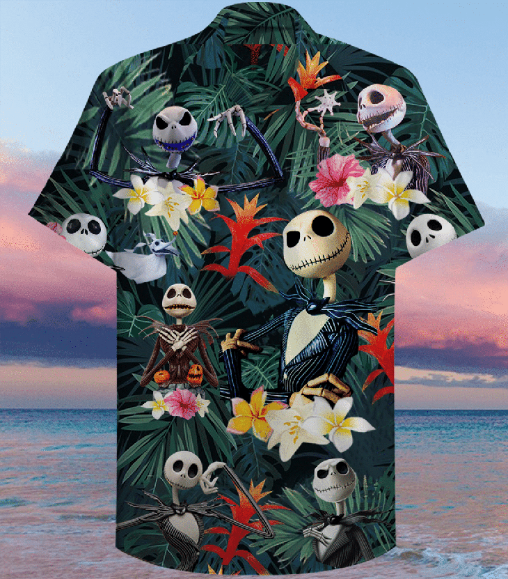 Jack Skellington Hawaiian Shirt2