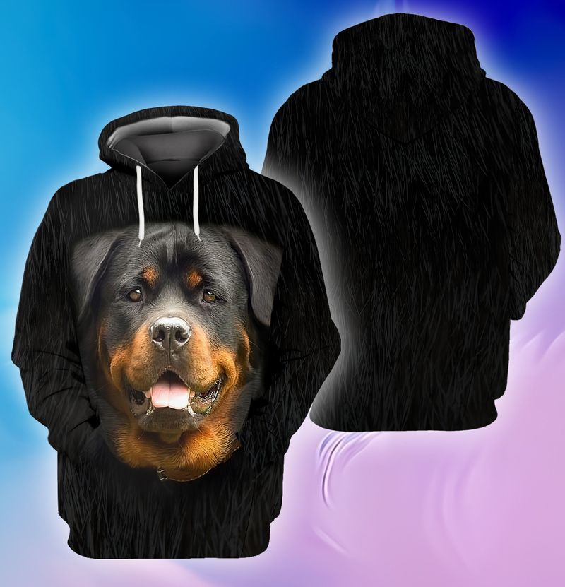 Rottweiler lover 3d full print hoodie and shirts