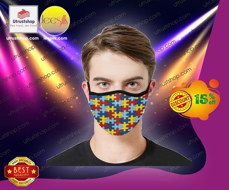 Autism Awareness cloth face mask – LIMITED EDITION