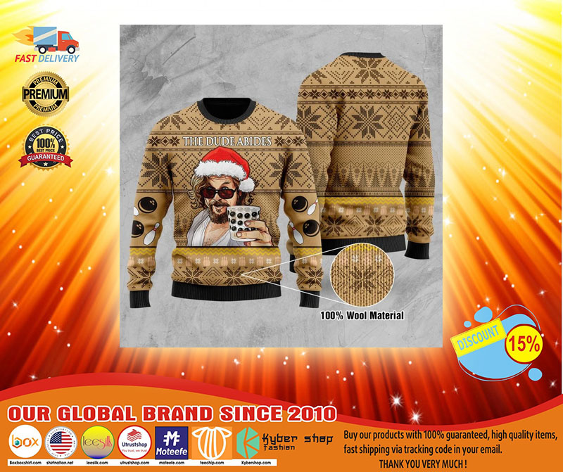 The dude abides Christmas sweater4