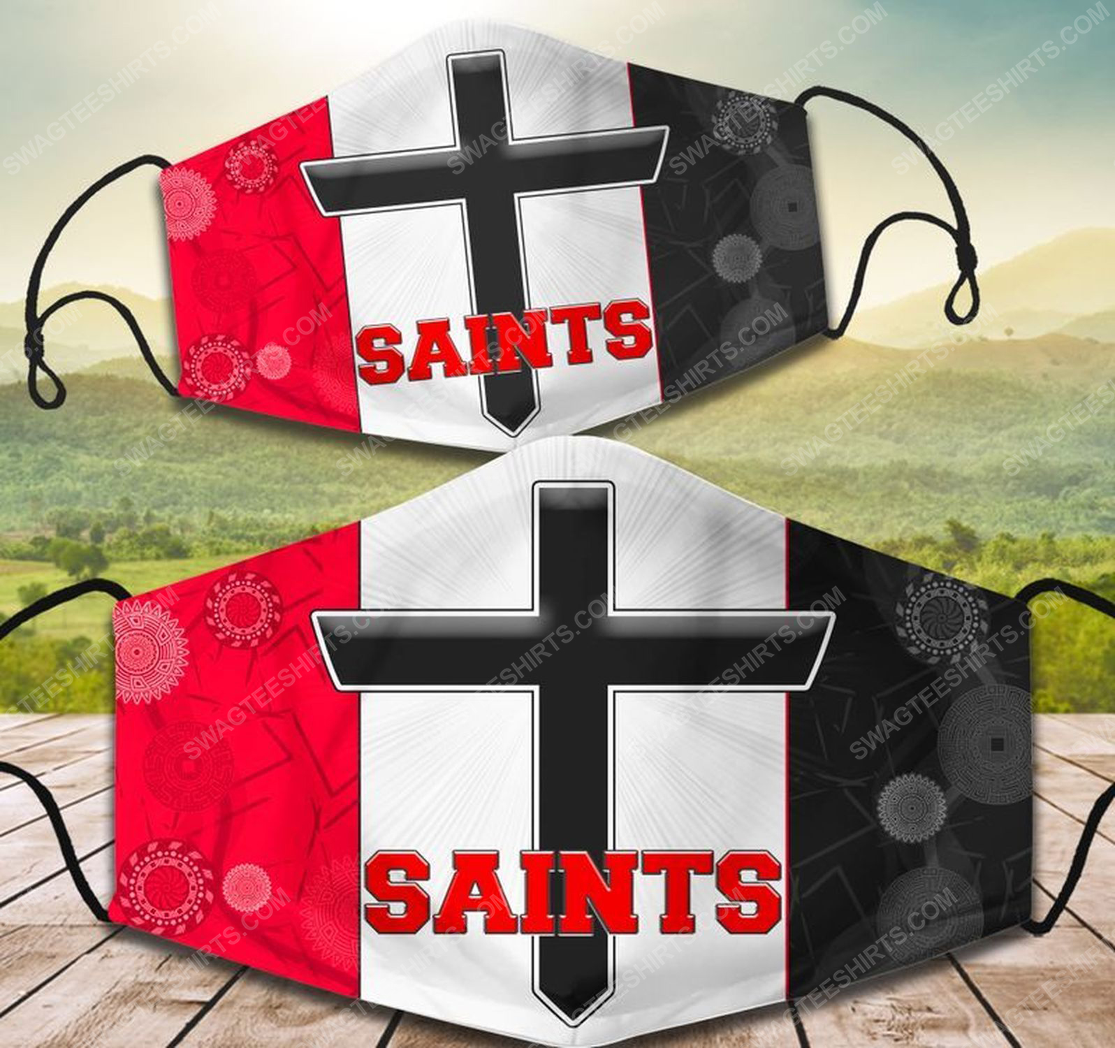 [special edition] Saints kilda football club face mask – maria