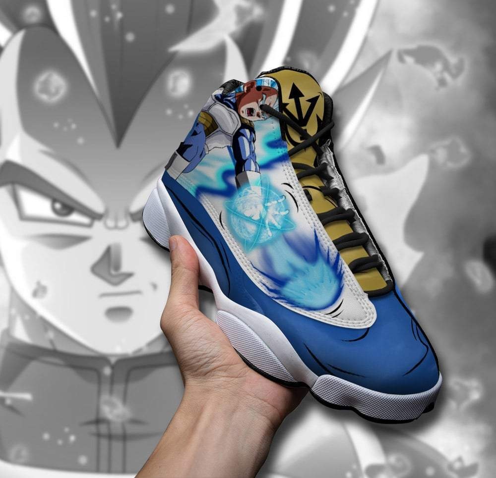 Dragon Ball Z Vegeta Blue Air Jordan 13 Sneaker 3