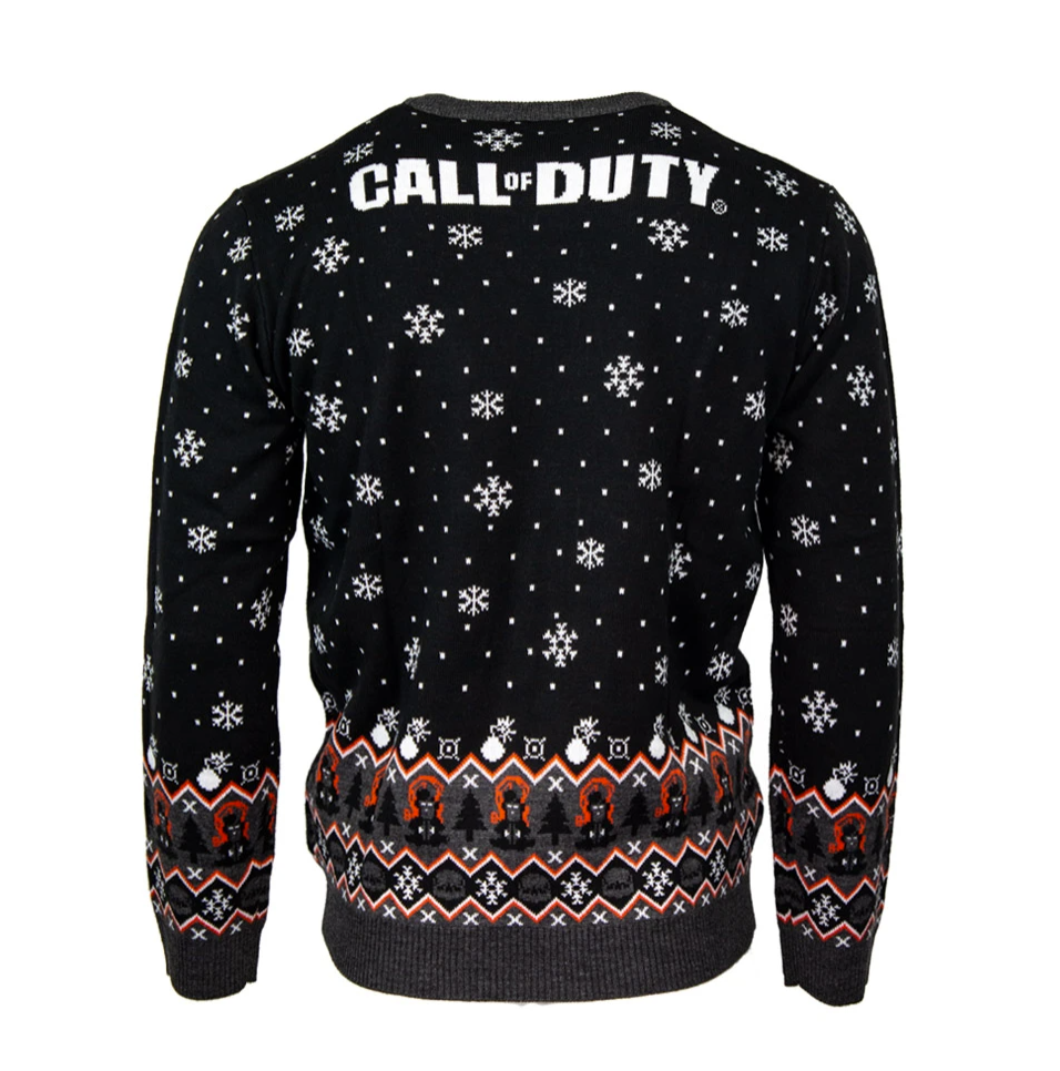 Call of Duty Clang Clang Bang ugly sweater