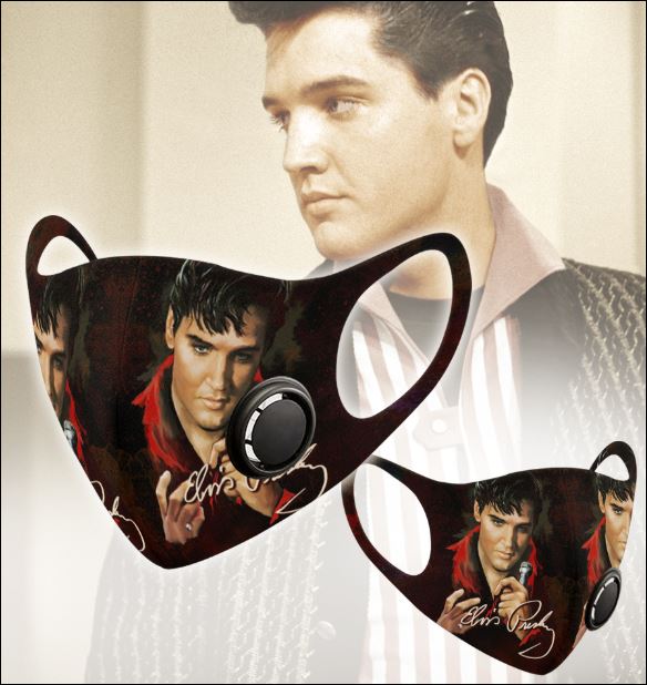Elvis Presley filter activated carbon face mask 1