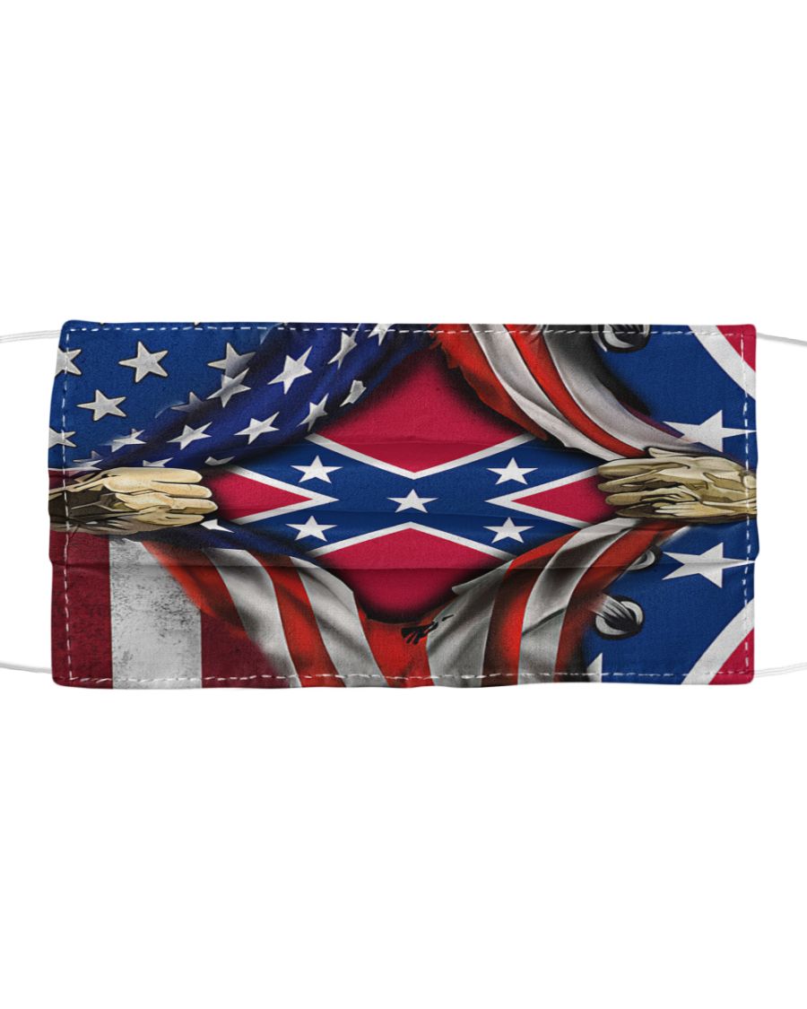 Southern United States - Confederate Flag cloth mask