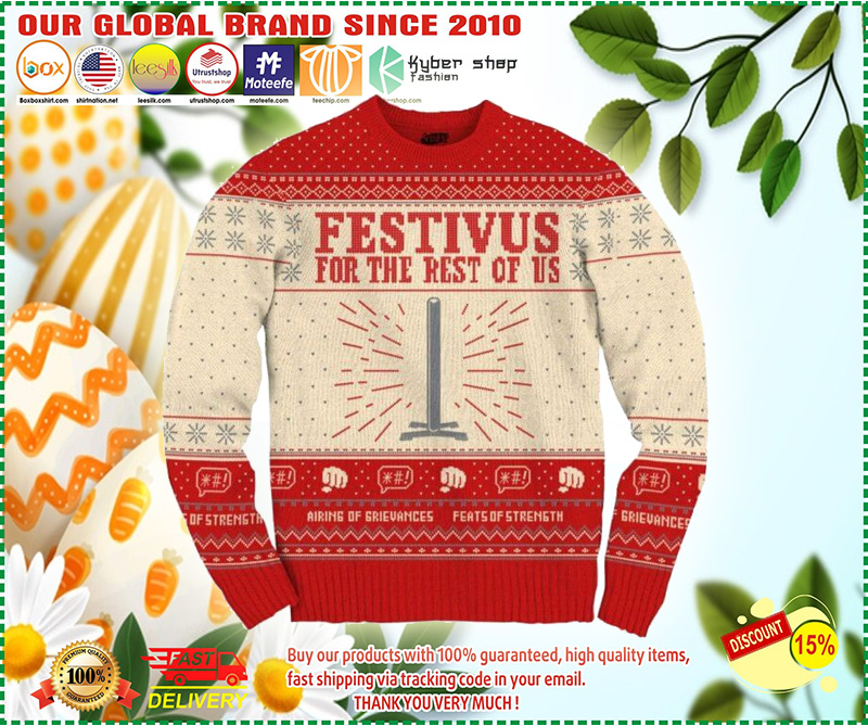 Seinfeld Festivus For The Rest Of Us Christmas Sweater 2
