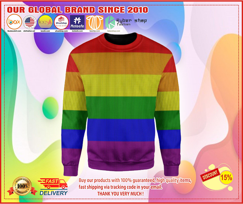 LGBT Flag ugly christmas sweater – LIMITED EDITION LGBT Flag ugly christmas sweater – LIMITED EDITION