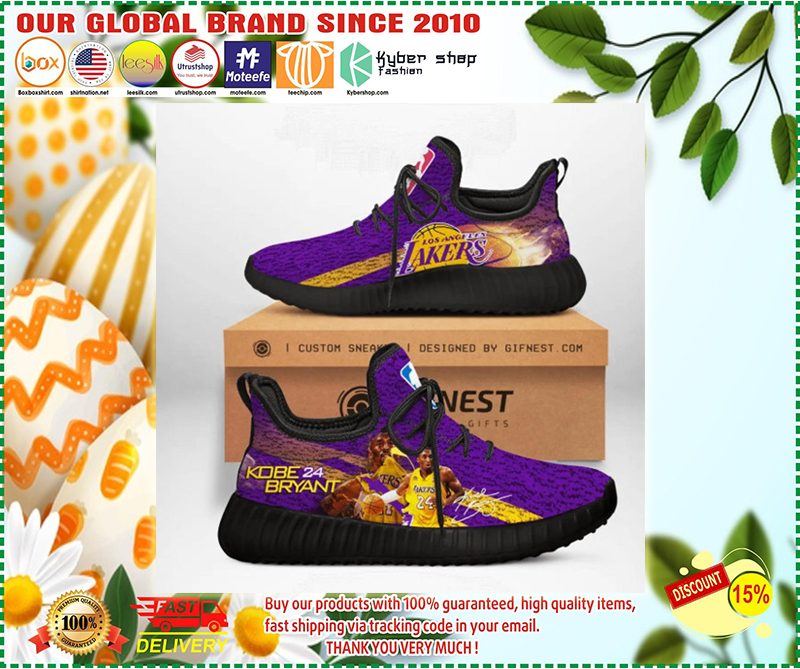 Kobe Bryant 24 Los Angeles Lakers Legends Yeezy shoes 3