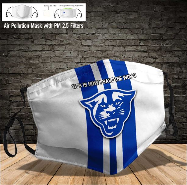 Georgia State Panthers face mask