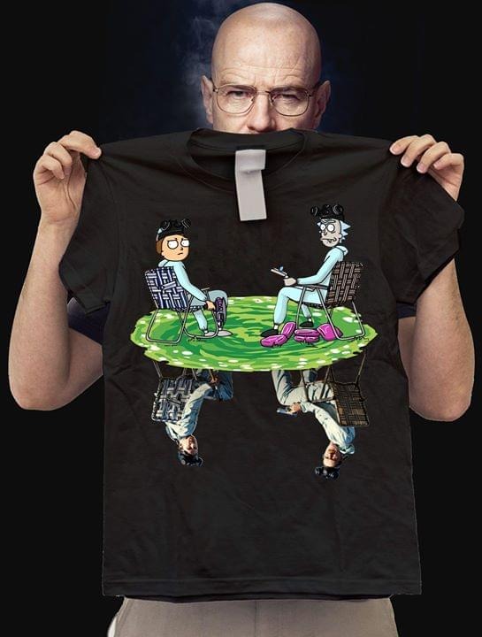 Rick and Morty Jesse Pinkman and Mr White shirt