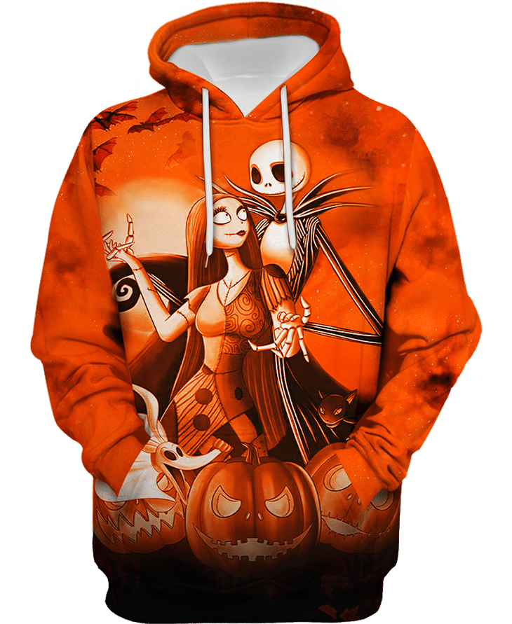 Halloween Jack Skellington And Sally Hoodie, Shirt – LIMITED EDITION