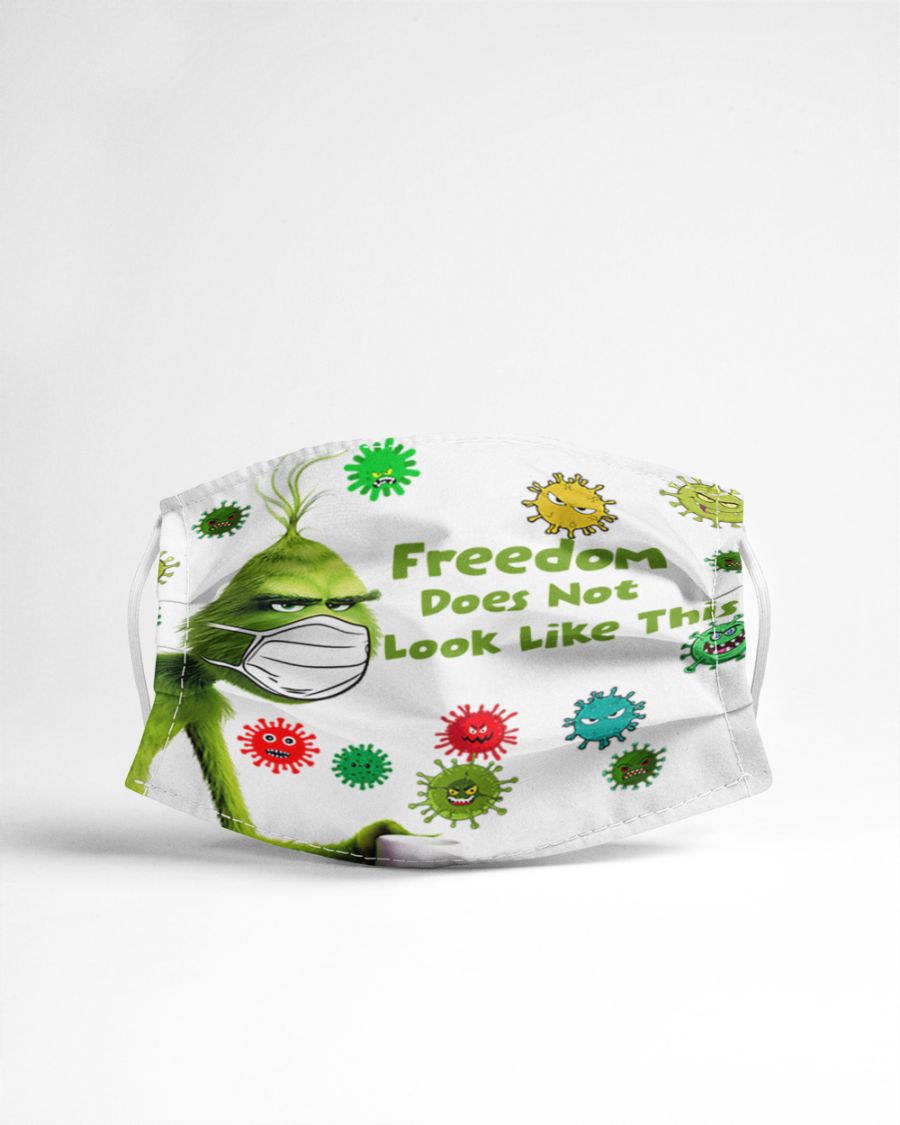 Grinch freedom does not look like this face mask