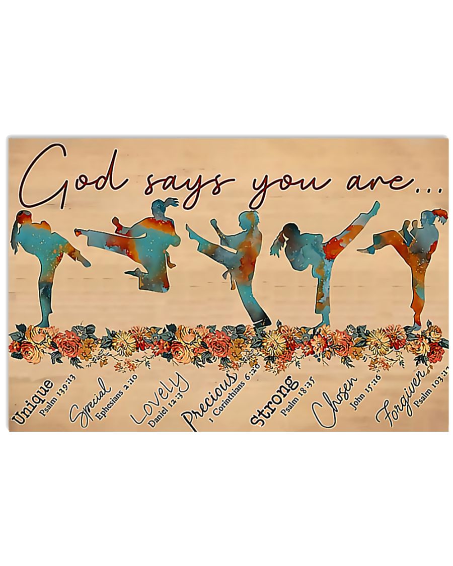 [LIMITED EDITION] Taewondo god says you are poster