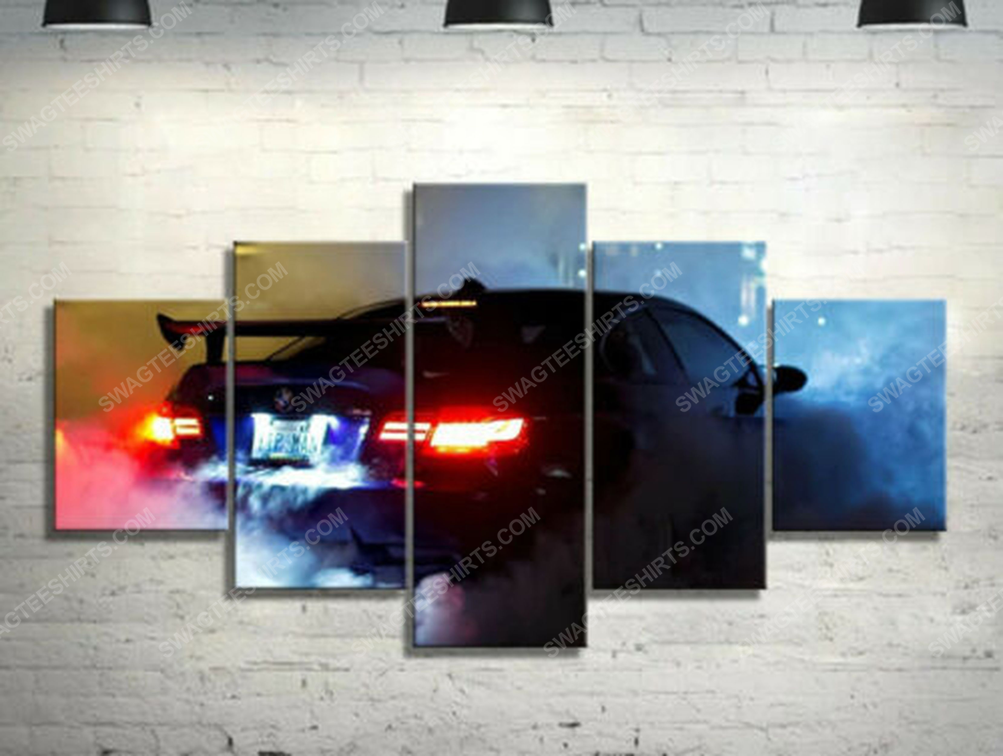 [special edition] The bmw m3 sports car print painting canvas wall art home decor – maria