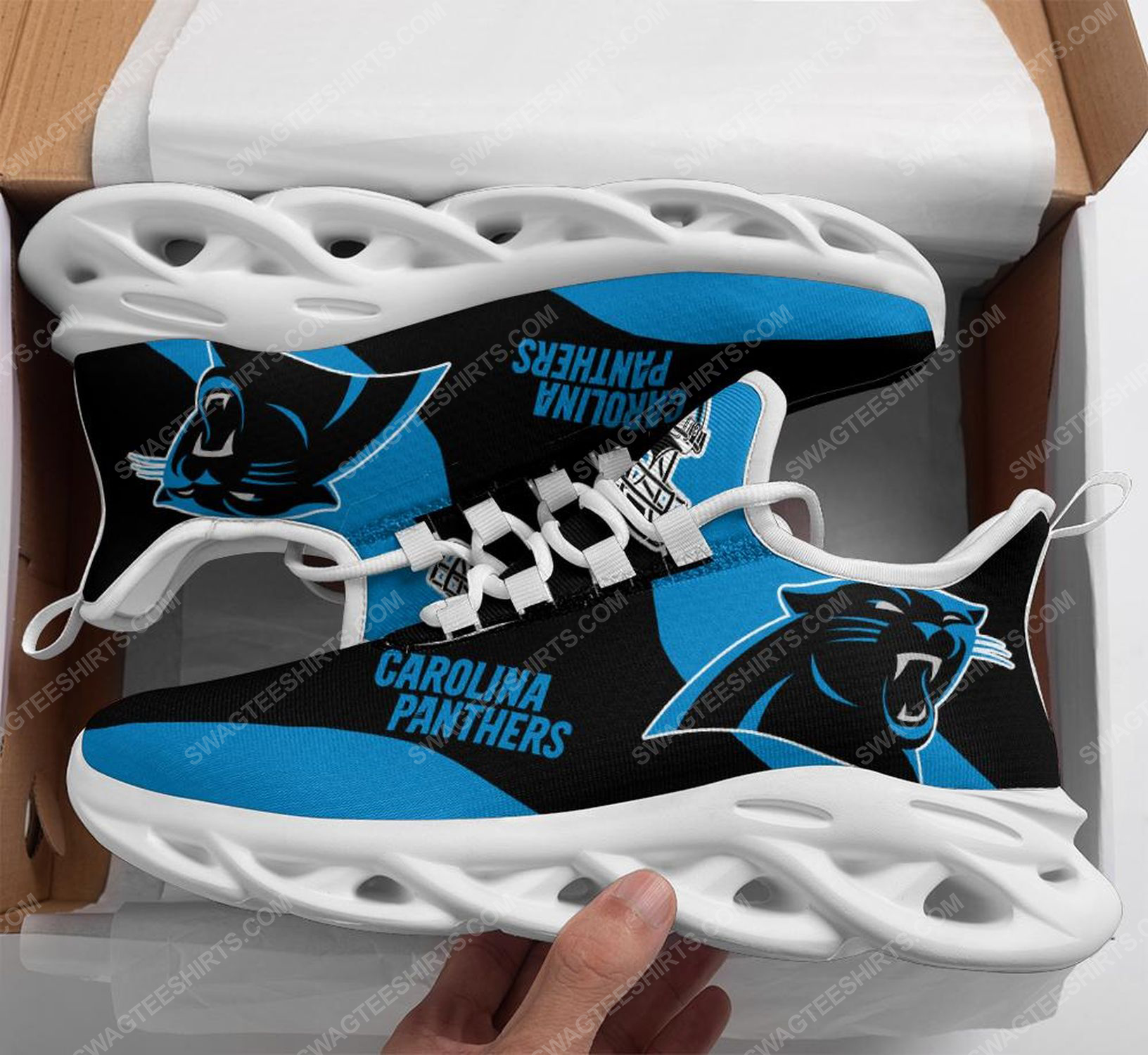 [special edition] The carolina panthers football team max soul shoes – Maria