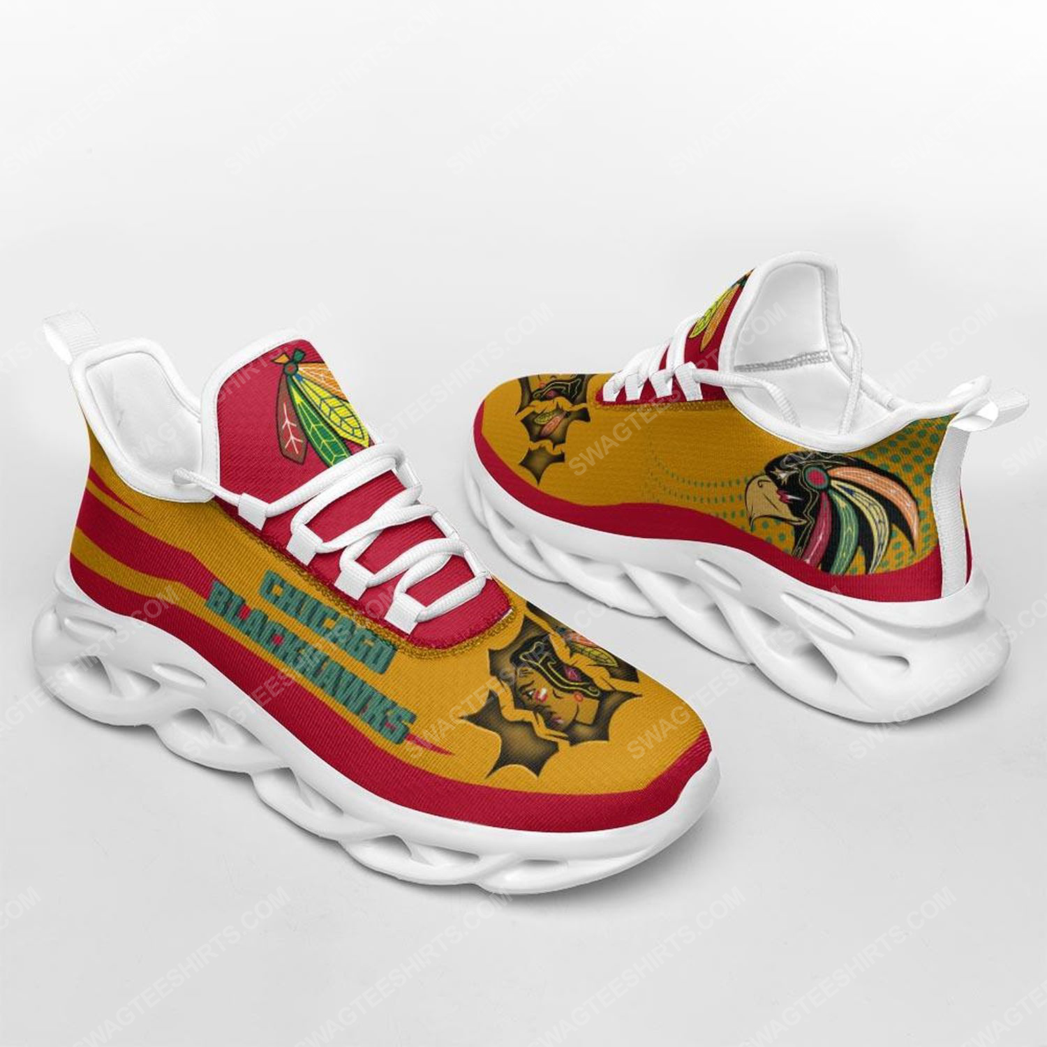 [special edition] The chicago blackhawks football team max soul shoes – Maria