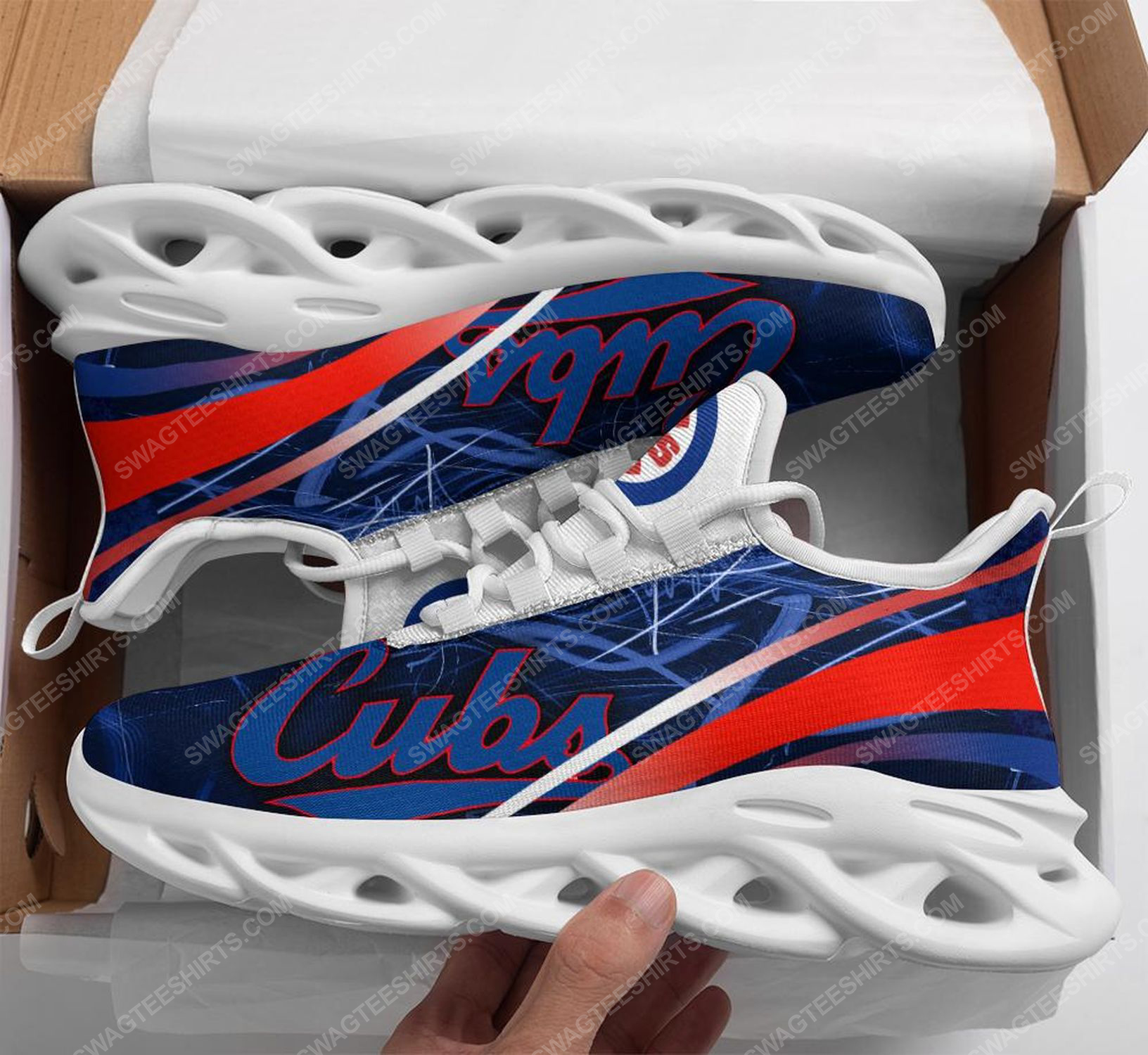 [special edition] The chicago cubs baseball team max soul shoes – Maria