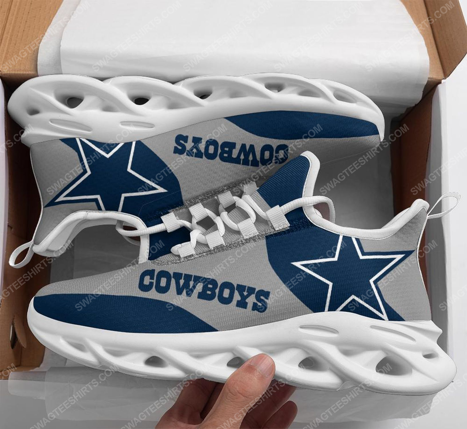 The dallas cowboys football team max soul shoes 1