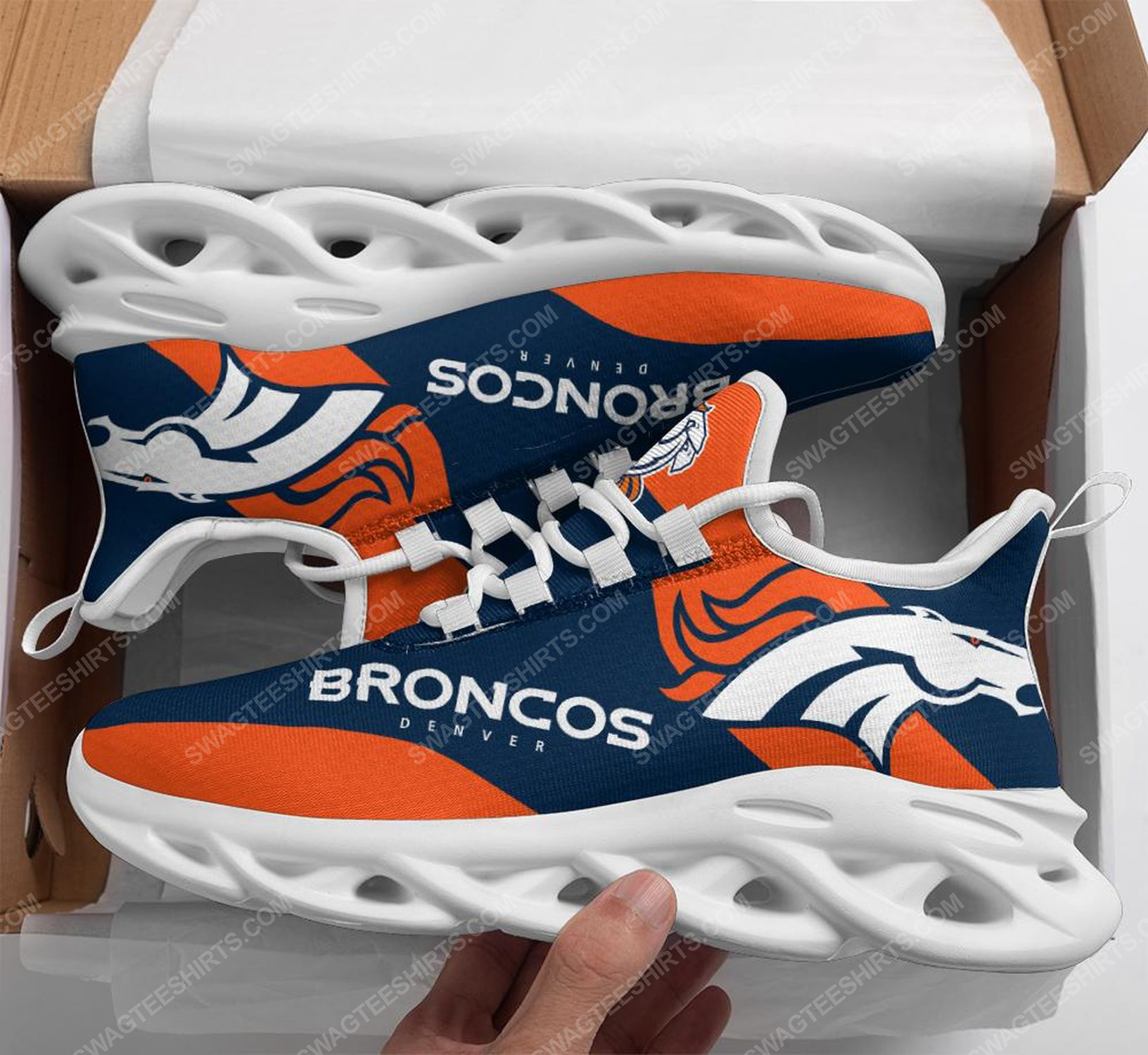 [special edition] The denver broncos football team max soul shoes – Maria