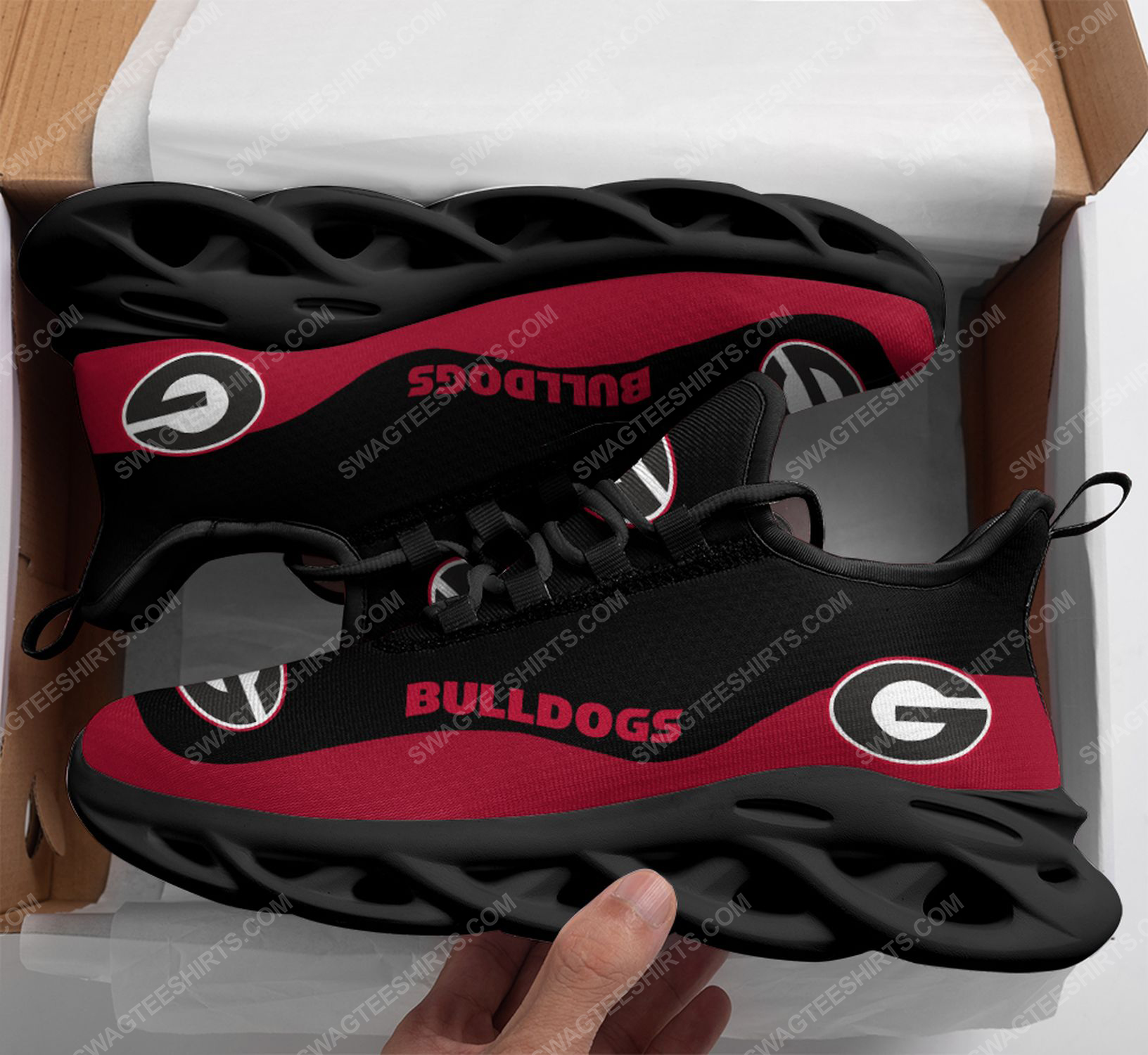The georgia bulldogs football team max soul shoes 3