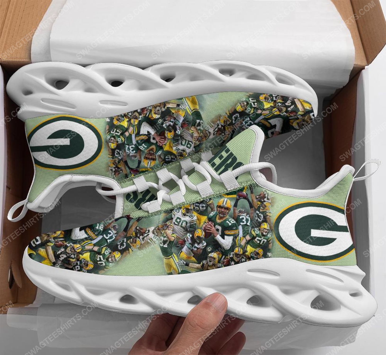 [special edition] The green bay packers football team max soul shoes – Maria
