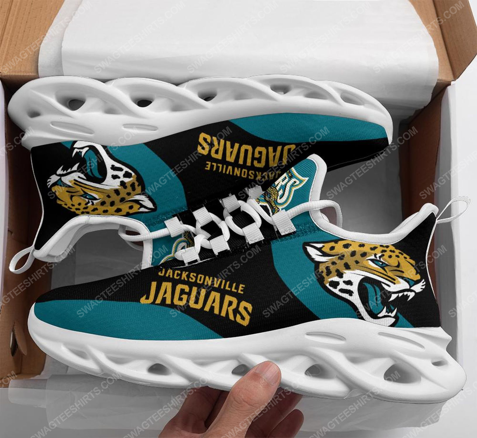 [special edition] The jacksonville jaguars football team max soul shoes – Maria