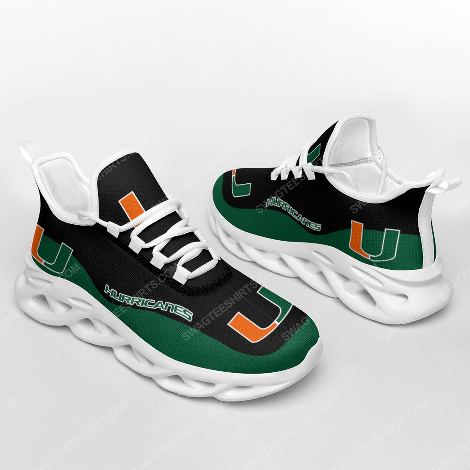 [special edition] The miami hurricanes football team max soul shoes – Maria