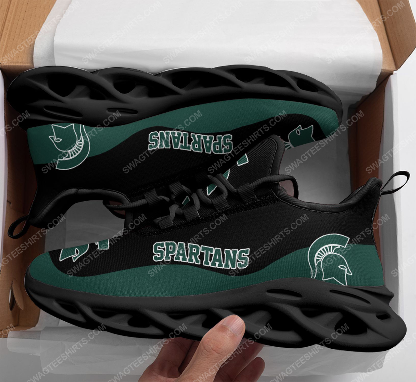 The michigan state spartans football team max soul shoes 3