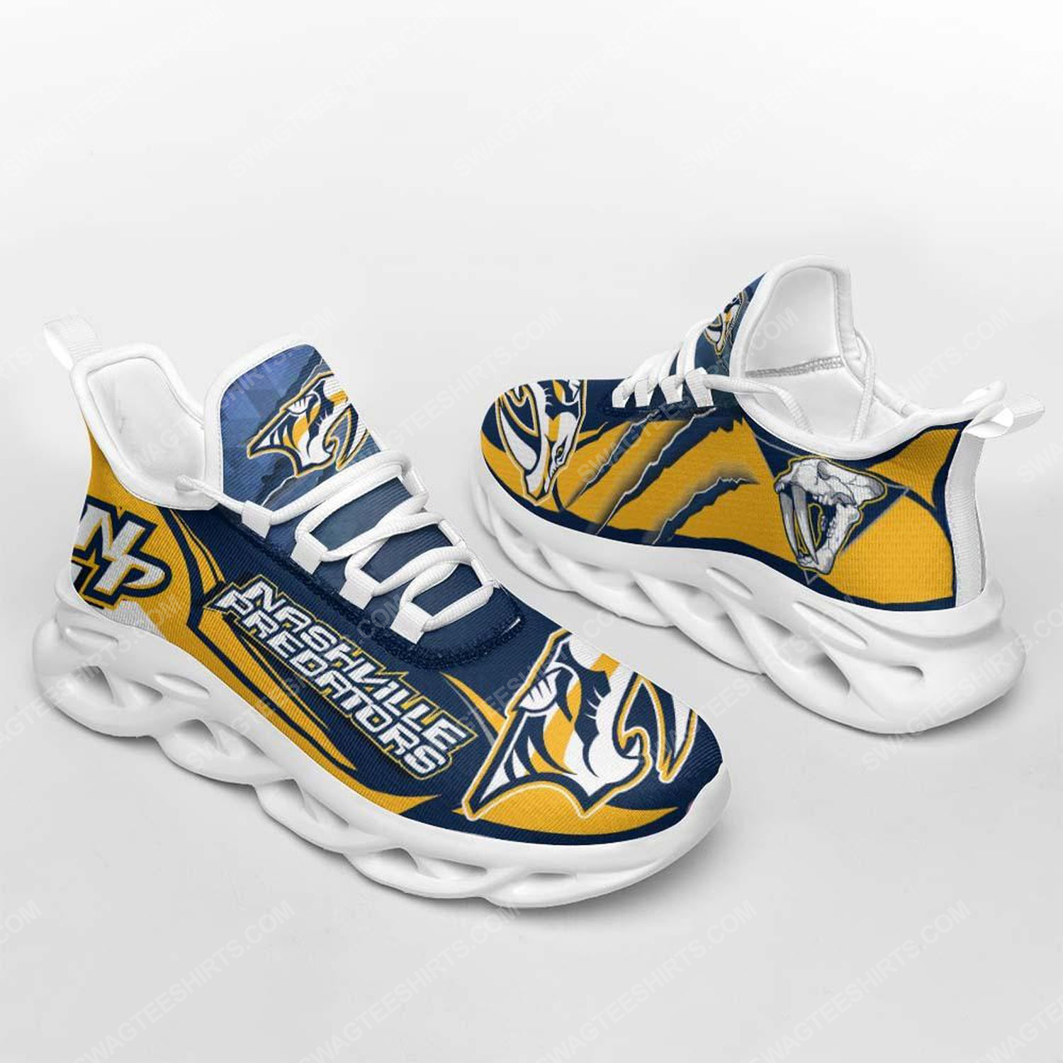 [special edition] The nashville predators hockey team max soul shoes – Maria